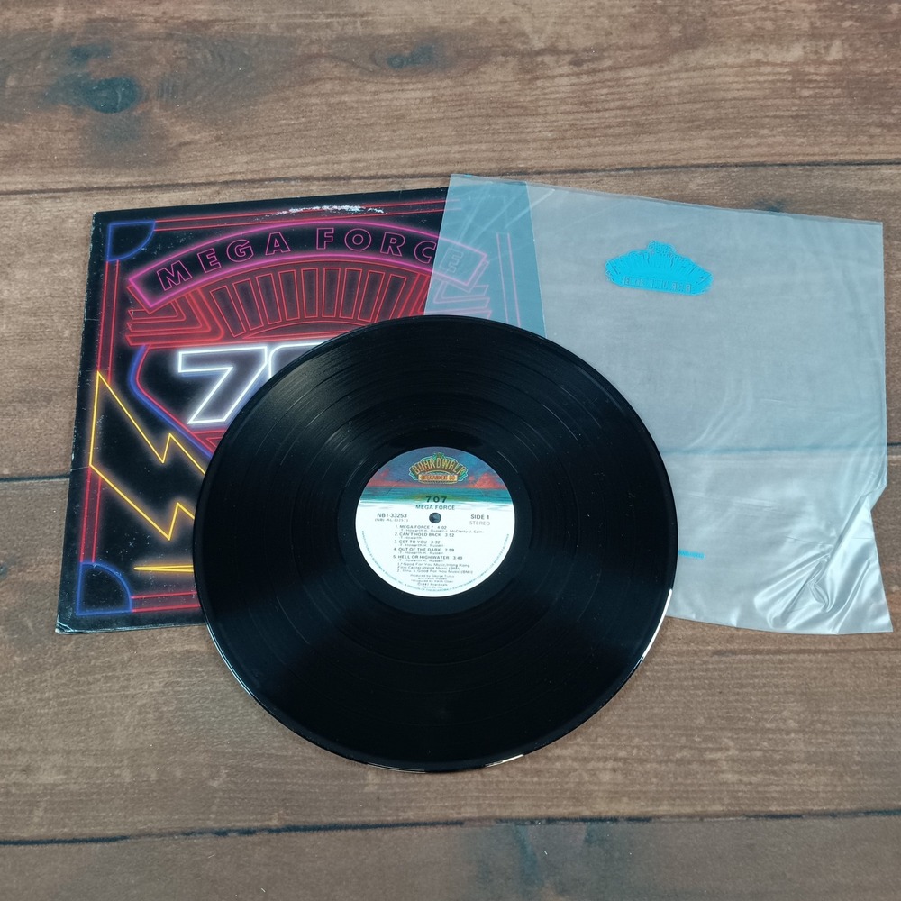 707 Mega Force Vinyl Record LP Album 1982